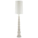 Currey and Company - 8000-0112 - Two Light Floor Lamp - Whitewash