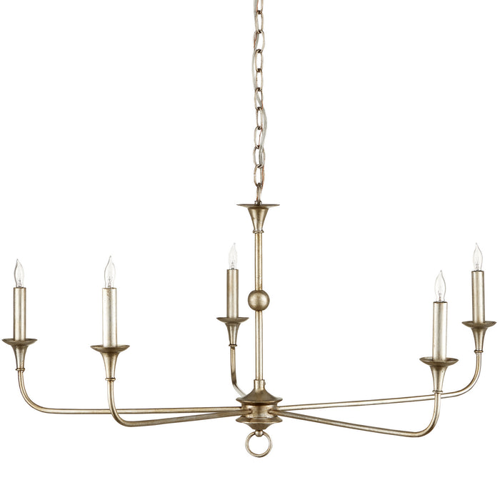 Currey and Company - 9000-0933 - Five Light Chandelier - Champagne