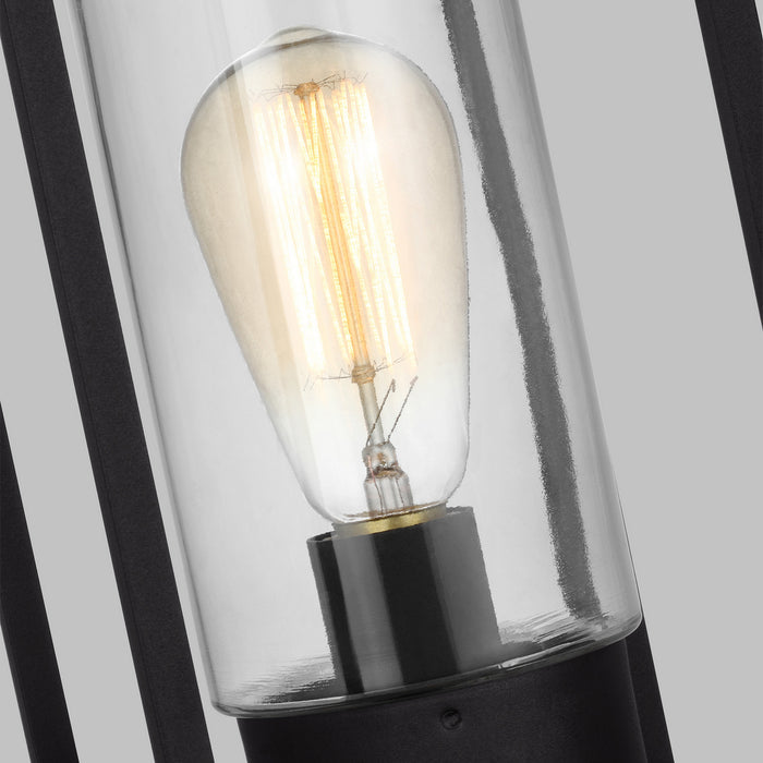 Visual Comfort Studio - 8231101-12 - One Light Outdoor Post Lantern - Vado - Black
