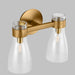 Visual Comfort Studio - AEV1002BBS - Two Light Bath Fixture - Moritz - Burnished Brass