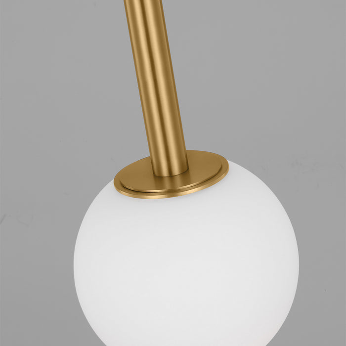Visual Comfort Studio - KP1141BBS - One Light Pendant - Nodes - Burnished Brass