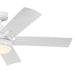 Kichler - 310075WH - 52``Ceiling Fan - Tide - White
