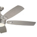 Kichler - 310130NI - 56``Ceiling Fan - Tranquil - Brushed Nickel