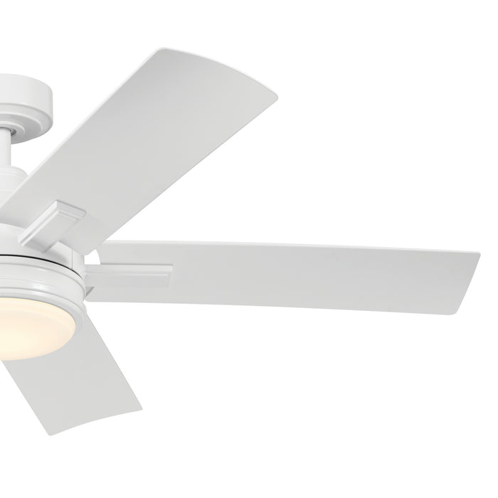 Kichler - 310126WH - 52``Ceiling Fan - Tide - White