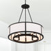 Crystorama - BRY-8006-BF - Six Light Chandelier - Bryant - Black Forged