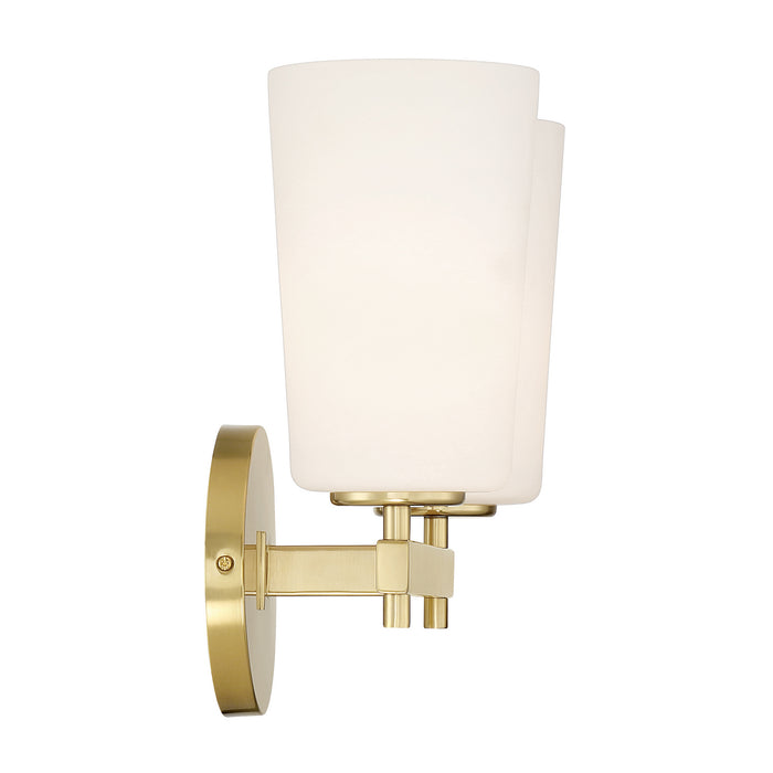 Crystorama - COL-102-AG - Two Light Wall Mount - Colton - Aged Brass
