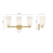 Crystorama - COL-103-AG - Three Light Wall Mount - Colton - Aged Brass