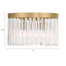 Crystorama - EMO-5400-MG - Four Light Ceiling Mount - Emory - Modern Gold