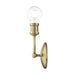 Livex Lighting - 14429-01 - One Light Vanity Sconce - Lansdale - Antique Brass