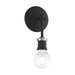 Livex Lighting - 14429-04 - One Light Vanity Sconce - Lansdale - Black with Brushed Nickel