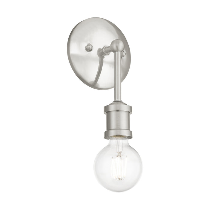 Livex Lighting - 14429-91 - One Light Vanity Sconce - Lansdale - Brushed Nickel
