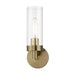Livex Lighting - 16171-01 - One Light Wall Sconce - Ludlow - Antique Brass