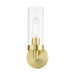 Livex Lighting - 16171-12 - One Light Wall Sconce - Ludlow - Satin Brass