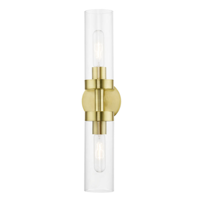 Livex Lighting - 16172-12 - Two Light Vanity Sconce - Ludlow - Satin Brass