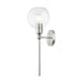 Livex Lighting - 16971-91 - One Light Wall Sconce - Downtown - Brushed Nickel