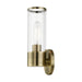 Livex Lighting - 17281-01 - One Light Wall Sconce - Banca - Antique Brass