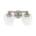 Livex Lighting - 17472-91 - Two Light Vanity Sconce - Willow - Brushed Nickel