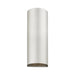 Livex Lighting - 22063-91 - One Light Outdoor Wall Lantern - Bond - Brushed Nickel