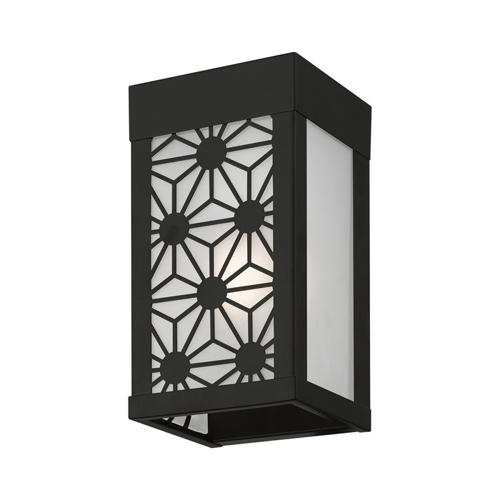 Livex Lighting - 24321-04 - One Light Outdoor Wall Lantern - Berkeley - Black