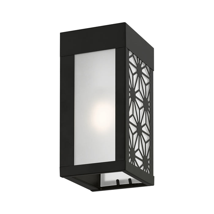Livex Lighting - 24321-04 - One Light Outdoor Wall Lantern - Berkeley - Black