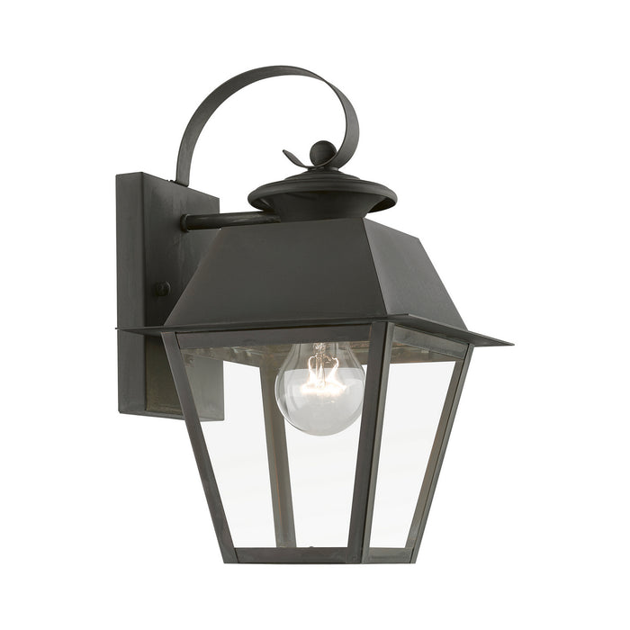 Livex Lighting - 27212-61 - One Light Outdoor Wall Lantern - Wentworth - Charcoal