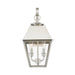 Livex Lighting - 27215-91 - Two Light Outdoor Wall Lantern - Wentworth - Brushed Nickel