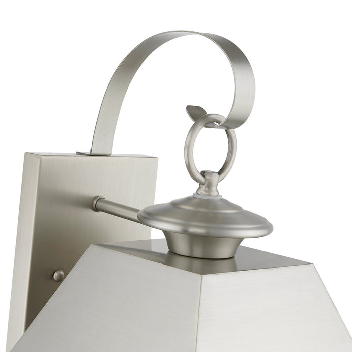 Livex Lighting - 27215-91 - Two Light Outdoor Wall Lantern - Wentworth - Brushed Nickel