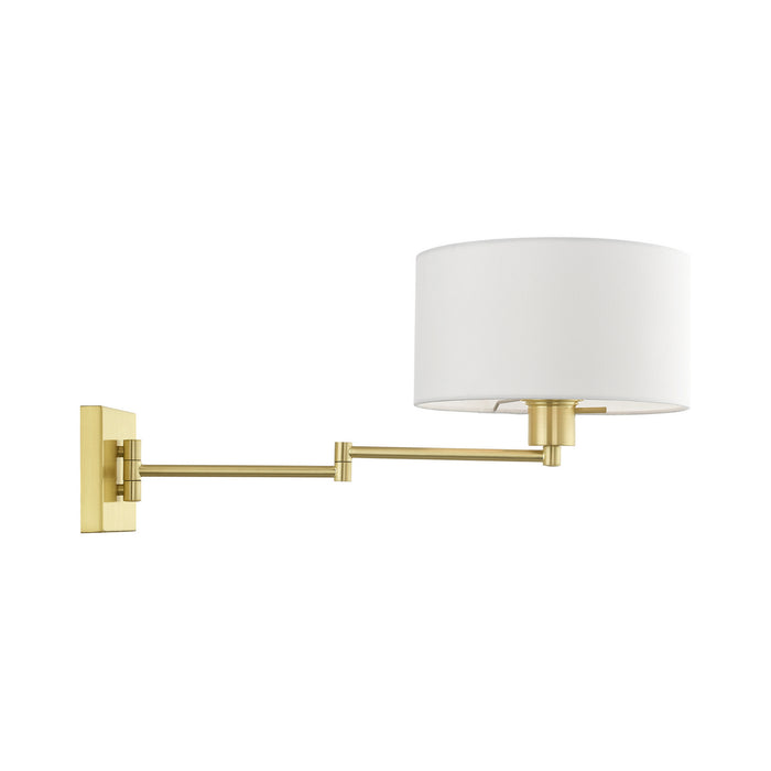 Livex Lighting - 40036-12 - One Light Swing Arm Wall Lamp - Swing Arm Wall Lamps - Satin Brass