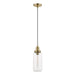 Livex Lighting - 40614-01 - One Light Mini Pendant - Oakhurst - Antique Brass