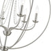 Livex Lighting - 40916-91 - Six Light Pendant Chandelier - Arabella - Brushed Nickel