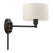 Livex Lighting - 40940-92 - One Light Swing Arm Wall Lamp - Swing Arm Wall Lamps - English Bronze