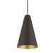 Livex Lighting - 41175-07 - One Light Mini Pendant - Dulce - Bronze with Antique Brass