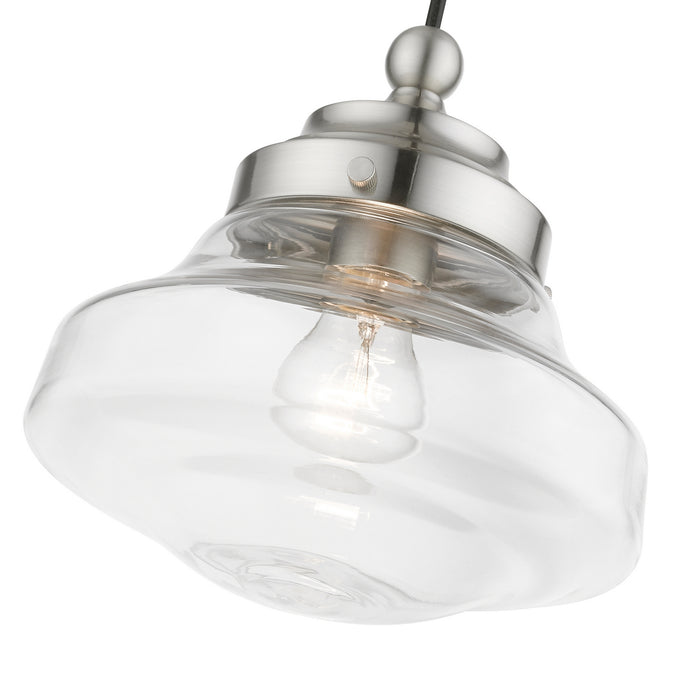 Livex Lighting - 41293-91 - One Light Mini Pendant - Avondale - Brushed Nickel