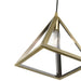 Livex Lighting - 41329-01 - One Light Pendant - Pinnacle - Antique Brass