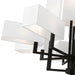 Livex Lighting - 42679-04 - 12 Light Foyer Chandelier - Rubix - Black
