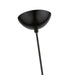 Livex Lighting - 45481-68 - One Light Mini Pendant - Stockton - Shiny Black with Polished Chrome