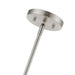 Livex Lighting - 46144-91 - Four Light Pendant - Elmhurst - Brushed Nickel with Shiny White