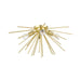 Livex Lighting - 46170-33 - Four Light Flush Mount - Tribeca - Soft Gold with Polished Brass