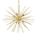 Livex Lighting - 46176-33 - Nine Light Foyer Pendant Chandelier - Tribeca - Soft Gold with Polished Brass