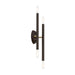 Livex Lighting - 46771-07 - Four Light Wall Sconce - Soho - Bronze with Antique Brass