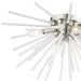 Livex Lighting - 48820-91 - Four Light Flush Mount - Uptown - Brushed Nickel
