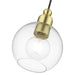 Livex Lighting - 48971-12 - One Light Mini Pendant - Downtown - Satin Brass
