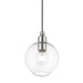 Livex Lighting - 48972-91 - One Light Pendant - Downtown - Brushed Nickel