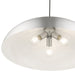 Livex Lighting - 49234-66 - Three Light Pendant - Amador - Brushed Aluminum with Polished Chrome