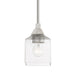 Livex Lighting - 49761-91 - One Light Mini Pendant - Aragon - Brushed Nickel