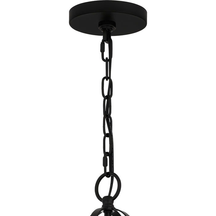 Quoizel - ADL5030MBK - Nine Light Chandelier - Adelaide - Matte Black