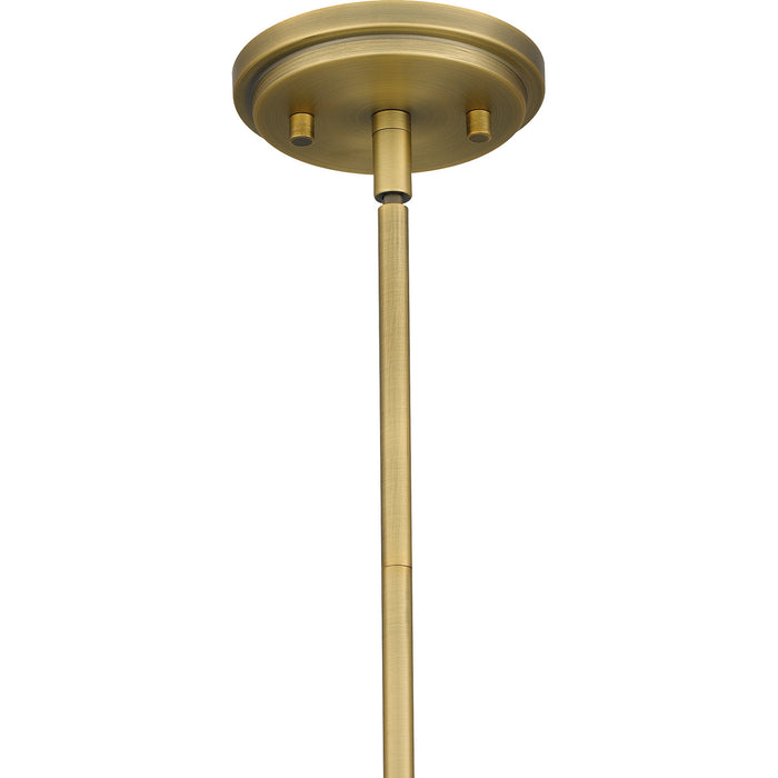 Quoizel - QP5584AB - One Light Pendant - Quoizel Pendant - Aged Brass