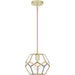 Quoizel - QPP5593B - One Light Mini Pendant - Quoizel Piccolo Pendant - Polished Brass