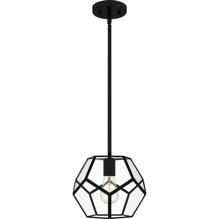 Quoizel - QPP5593MBK - One Light Mini Pendant - Quoizel Piccolo Pendant - Matte Black