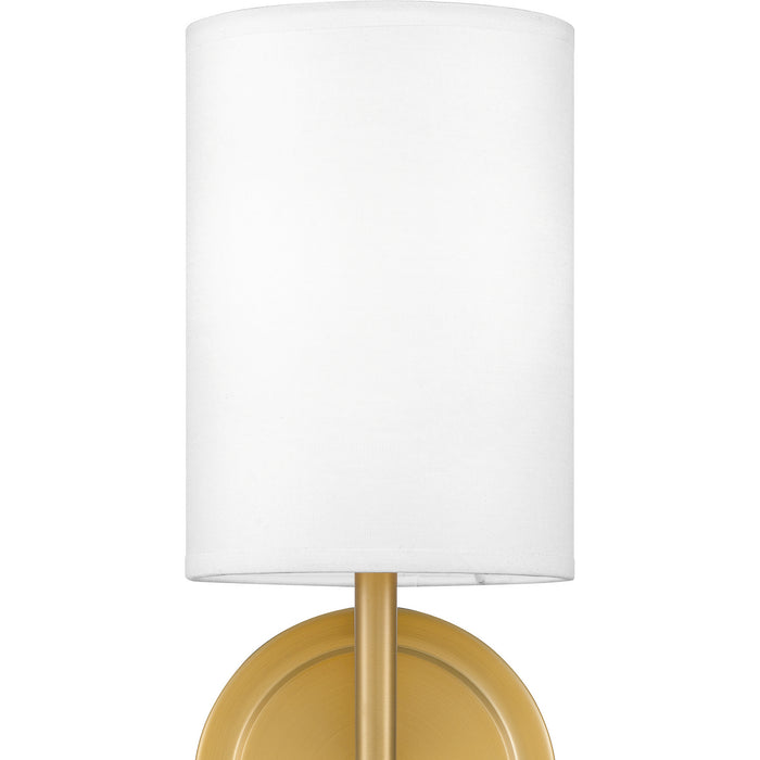 Quoizel - QW16126AB - One Light Wall Sconce - Quoizel Wood - Aged Brass